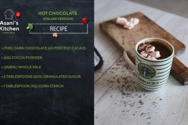 HOT CHOCOLATE [Italian Version]