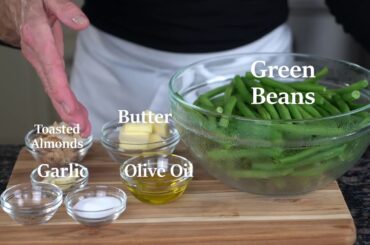 Sneak Peek: Green Beans Almondine (Fagiolini con Mandorle)!