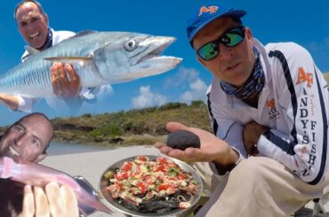 Overnight Solo Boat Trip - Squid Ink Pasta recipe (from scratch) - Catch and Cook EP.502