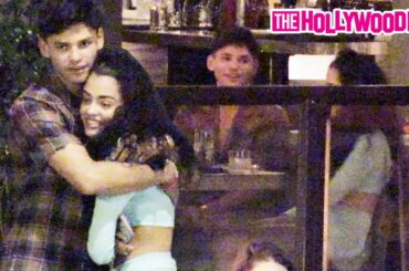 Malu Trevejo & Ryan Garcia Enjoy A Romantic Dinner Date Together At N10 Restaurant 10.24.20