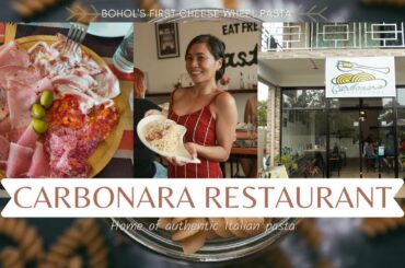 CARBONARA RESTAURANT BOHOL - Authentic Italian Pasta