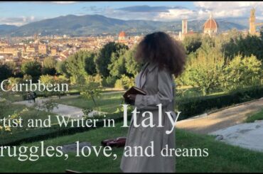 ITALY ART VLOG: FLORENCE | sketching, visiting a museum, thrifting 🇮🇹🍷