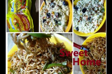 TWO DIFFERENT STYLE MEGGI RECIPE/ ITALIAN CHEESE MEGGI & CHINESE MEGGI BY #VINITA'S SWEET HOME RASOI
