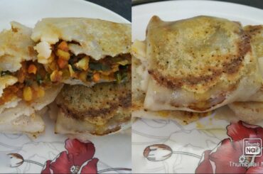 Instant Healthy and Tasty Breakfast Recipe || Veg Pockets in Telugu