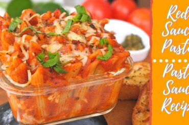 Red Sauce Pasta Recipe(Hindi) | Italian Pasta in Red Sauce| Penne Arrabiata with Burnt Pepper Sauce