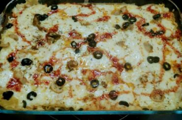 Italian Style Lasagna Recipe || How To Make Chicken Lasagna At Home || Easy Chicken Lazania Recipe