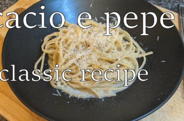 Quick and Easy Episode 3: Cacio E Pepe - classic Italian recipe