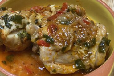 Hunter's chicken casserole (Gennaro Contaldo recipe) in Instant Pot pressure cooker