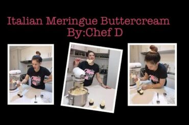 Italian Meringue Buttercream:Full Video Tutorial