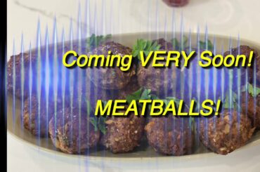 Preview - Meatballs, Italian Style in Josie's FUN Kitchen