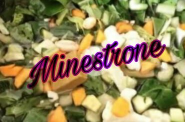 Italian Vegetables Soup (Minestrone)