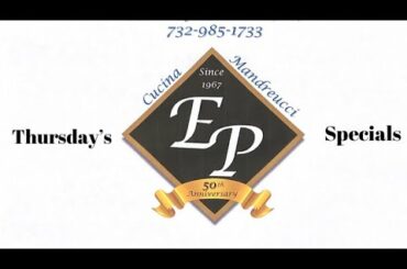 Thursday’s specials