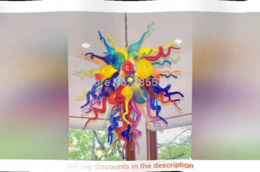 Free Shipping Home Lighting Dining Room Colorful Italian Pendant Lights With LED Bulbs