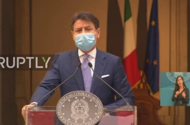 Italy: PM Conte announces series of closures and restrictions to fight COVID-19 spread