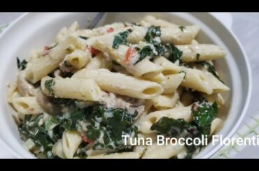 Cooking Tuna Broccoli Florentine| Pasta Recipe| Korins TV