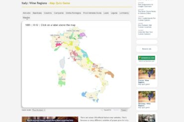 Seterra, Italy: Wine Regions (Place the labels) - 23s [WR]