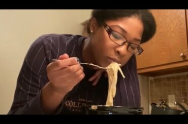 Making Dinner|Trinity Jae’s Alfredo Recipe