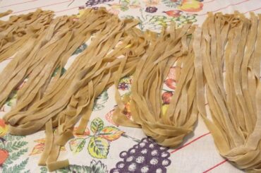 Italian Grandma makes Fettuccine | Homemade Pasta