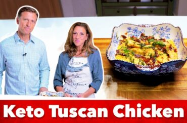 Keto Tuscan Chicken Recipe | Eric and Karen Berg