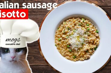 Do you SUCK at making risotto? I got YOU covered! | Italian sausage risotto