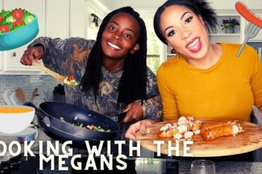 COOKING WITH THE MEGANS! | ITALIAN SAUSAGE SOUP | KETO JAMBALAYA