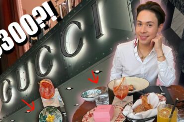 Fancy Dinner in LA / Eating at Gucci Osteria Restaurant in Beverly Hills