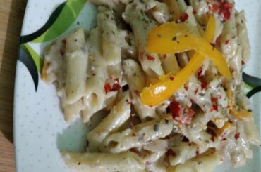 White Sauce Pasta / Italian white sauce Pasta / easy pasta recepi l delecious creamy pasta