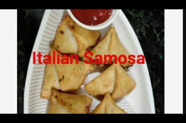 Italian samosa.. Mc Cam style ##Tasty Culinary Corner