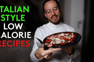 Italian style recipes for weight loss | low calorie high protein full day of eating