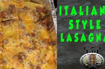 Italian Restaurant Style Lasagna Recipe