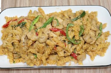 spiral pasta at home | Chicken spiral pasta recipe | best italian food recipe - Food maker