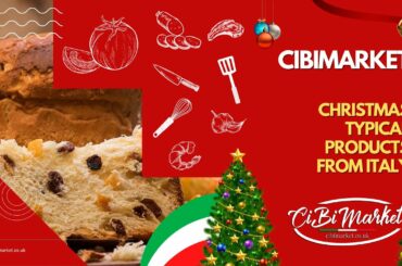 Christmas selection of Italian food