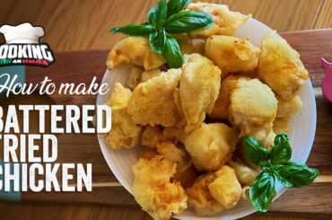 Crispy Battered Fried Chicken. DELICIOUS - Cooking with an Italian