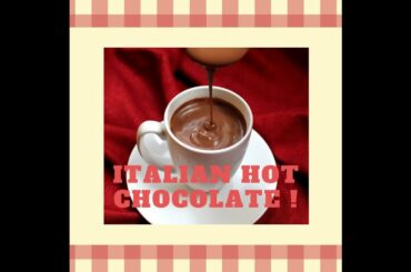 Italian Hot Chocolate Recipe *delicious* | CALLMEBUTTERCUP