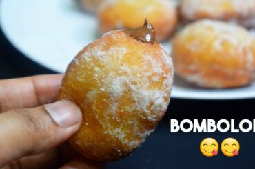 BOMBOLONI  / Italian Stuffed Donuts Recipe / NILA'S CUISINE