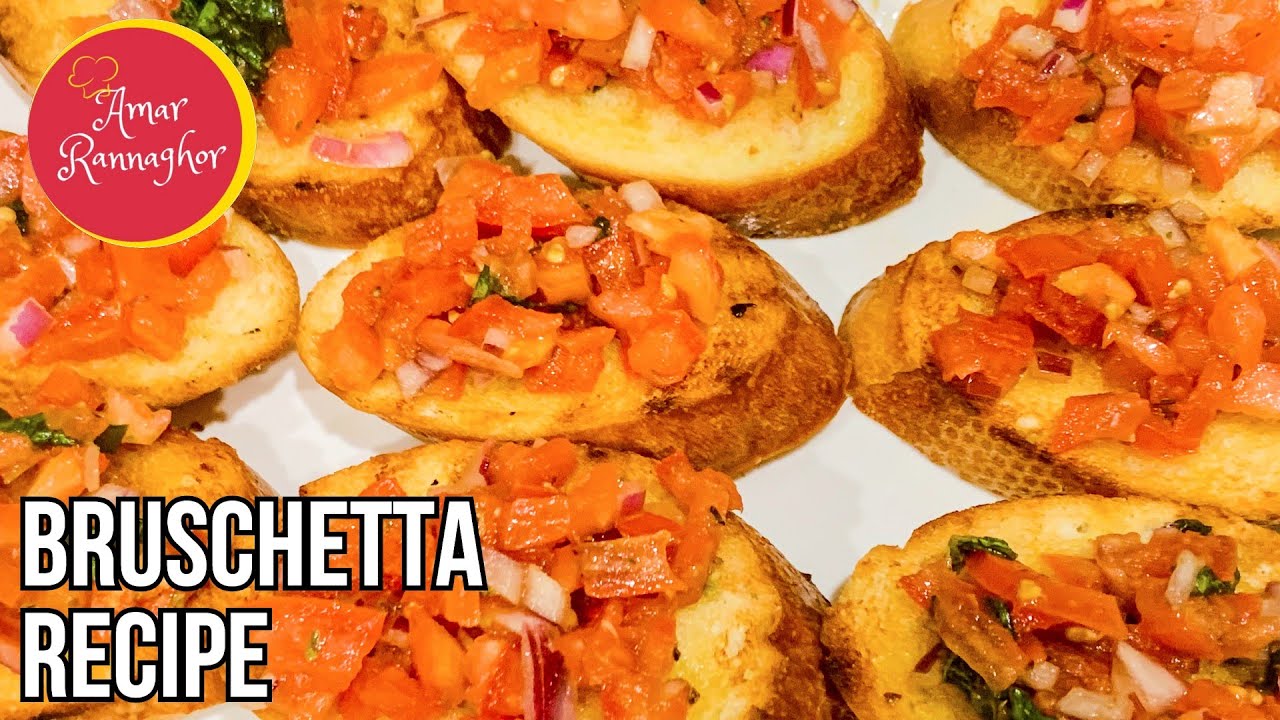 Bruschetta Recipe | How to make Italian Bruschetta | Easy Appetizer Bruschetta Recipe | How to make Italian Bruschetta | Easy Appetizer