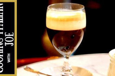 Hot Chocolate with Coffee and Cream Bicerin Cooking Italian with Joe