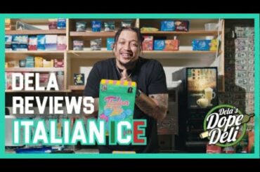 Dela’s Dope Deli Reviews “Backpack Boyz Italian Ice”