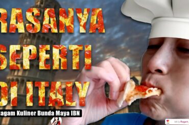 ITALIAN PIZZA BERASA DI ITALY BENERAN! - Mama Rossy Restoran - Review Makanan Bunda Maya IBN