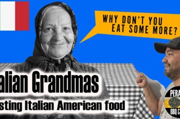 Italian grandmas testing American Italian Food