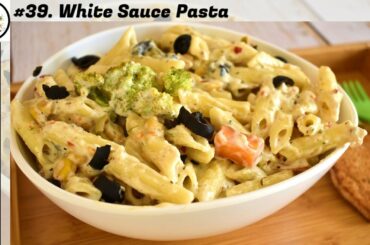 White sauce pasta recipe|Pasta in white sauce|Italian cuisine|Creamy white sauce pasta|Pasta recipes
