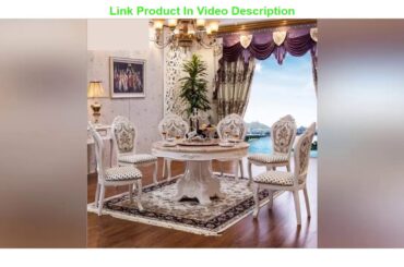 Discount Modern Style Italian Dining Table 100% Solid Wood Italy Style Luxury round Dining Table se