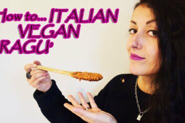 How to make the absolute BEST Italian traditional vegan "ragu alla bolognese"// by Conscious Rebhell