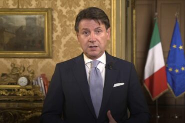 Giuseppe Conte Prime Minister of Italy video message on Food Coalition