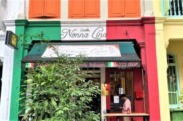 Visited an Italian Restaurant in Singapore