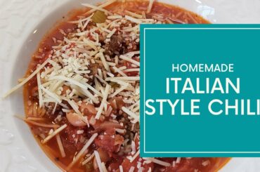Italian Chili/Italian Style Chili