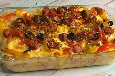 Baked Pasta Recipe || Cheese Oven Baked Pasta || Easy Italian Baked Pasta Recipe || Pasta Recipe