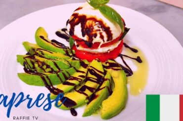 CAPRESE ITALIAN SALAD SIMPLE  EASY RECIPE