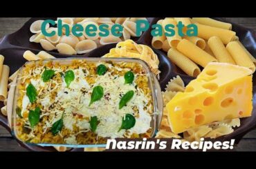 How to Make Cheese Pasta | Cheese Pasta Italian recipe | baked macaroni & cheese pasta at home