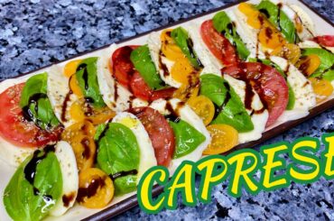 CAPRESE SALAD | HOW TO MAKE CAPRESE SALAD | ITALIAN RECIPE